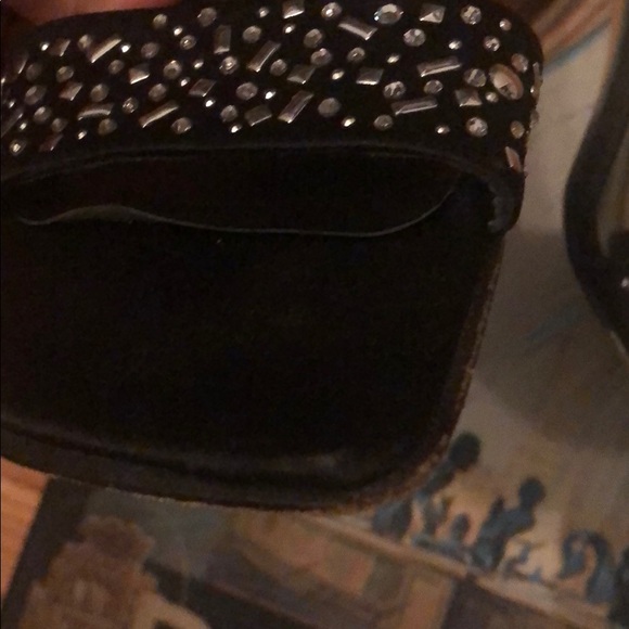 Arden B Squared Toe Block High Heel Mule Size 6.5 - Picture 7 of 8